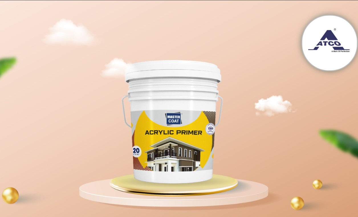 Master Coat Primer Wall Primer for Better Paint Grip and Smooth Surface Preparation, Reliable Base Coat for Interior and Exterior Walls with Improved Adhesion and Uniform Finish